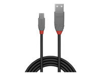 Bild von LYNDI 2m USB 2.0 A/MicroB Kabel Anthra