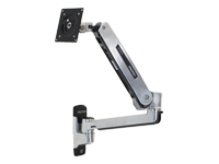 ERGOTRON wall mount, LX, LCD arm, adjustable 51cm, extend 84cm, 42 inch, 3,2-11,3kg, lif, pan, tilt, rotate