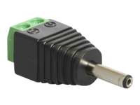 Bild von DELOCK Adapter DC 3,5 x 1,35 mm Stecker > Terminalblock 2 Pin