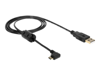 Bild von DELOCK Kabel USB micro-B St/ USB-A St Ferrk. 1m 270G links/rechts