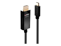 Bild von LINDY 2m USB Typ C an HDMI 4K60 Adapterkabel mit HDR