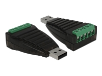 Bild von DELOCK Konverter USB Typ-A zu Seriell RS-422/485 Terminalblock mit Überspannungsschutz 600W Isolation 2,5kV