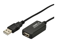 Bild von DIGITUS Repeater Kabel USB2 Verlaengerungskabel mit Verstaerker 5m