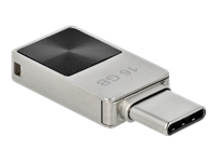 Bild von DELOCK Mini USB 3.2 Gen 1 USB-C Speicherstick 16GB - Metallgehäuse