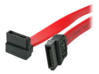 Bild von STARTECH.COM 15cm SATA 3 Kabel gewinkelt - S-ATA III Anschlusskabel bis 6Gb/s - Serial ATA 90 Grad rechts abgewinkelt - Rot