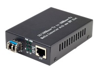 Bild von VALUE Fast Ethernet Konverter RJ-45 - LC inkl. Mini-GBIC