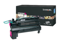 Bild von LEXMARK X792 Toner magenta Standardkapazität 20.000 Seiten 1er-Pack